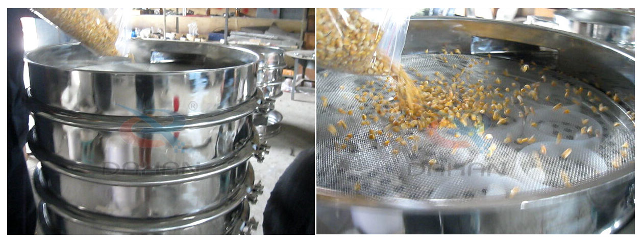 玉米顆粒振動篩試機 玉米顆粒振動篩試機